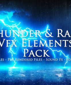 Thunder and Rain Elements VFX Pack