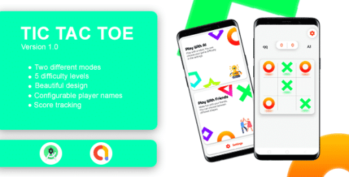 Tic Tac Toe Game with AdMob