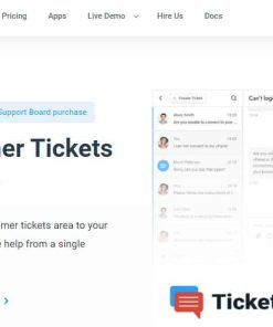 Tickets App For Support Board