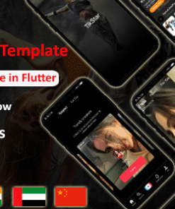 TikTok Clone App Template in Flutter | Multi Language | TikStar