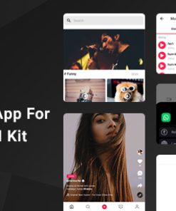 Tiktok Clone | Short Video App For The Flutter UI Kit | Android | iOS