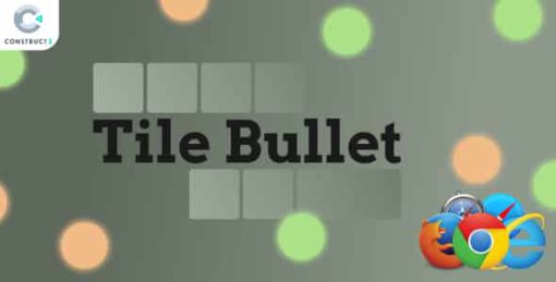 Tile Bullet - HTML5 Game (C3P file included)