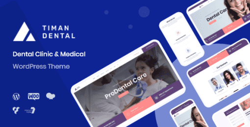 Timan - Dental Clinic & Health WordPress