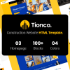 Tionco - Construction HTML5 Template