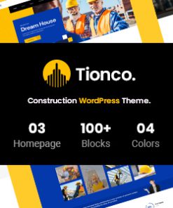 Tionco - Construction WordPress Theme