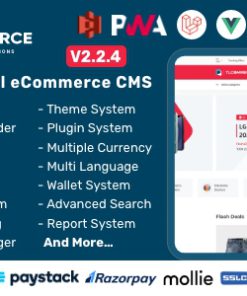 TLCommerce | Laravel & VueJS Powered Ecommerce CMS with PWA