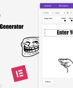 TM CAPS - WordPress Meme Generator For Elementor