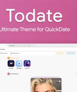 Todate - The Ultimate QuickDate Theme