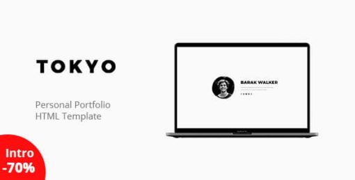 Tokyo - Personal Portfolio Template