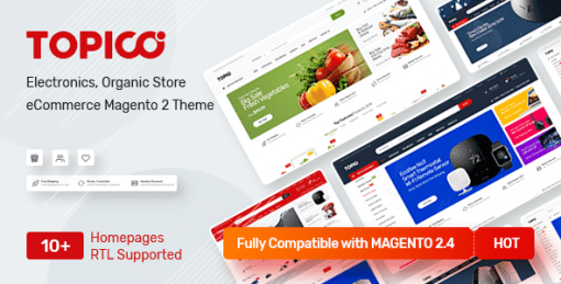 Topico - Responsive Magento 2 Theme