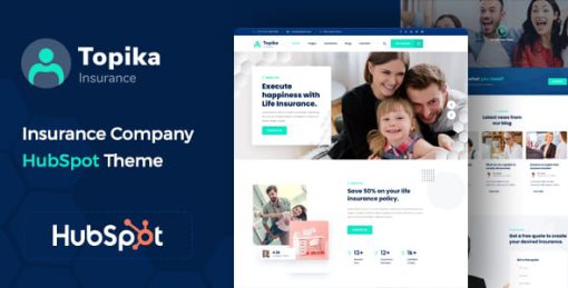 Topika - Insurance Agency HubSpot Theme