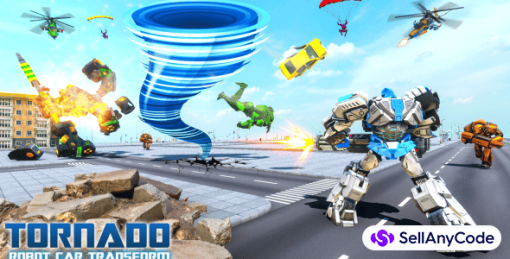 Tornado Robot Car Transform