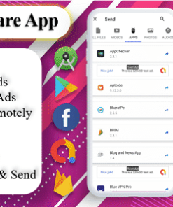 TOTO - Share App | Share Files | Admob Ads | Sharing App | Onesignal Notification