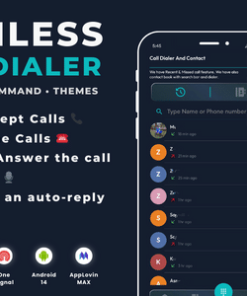 Touchless Phone Dialer Call Logs with AdMob Ads Android