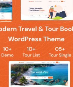 Tourio - Travel & Tour Booking WordPress Theme