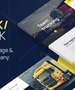 TrackTruck - Freight Brokerage and Logistics Company WordPress theme