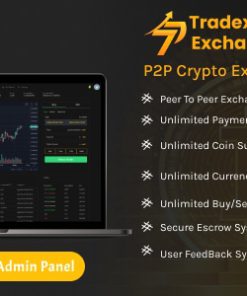 Tradexpro P2P - Peer To Peer Crypto Exchange Addon