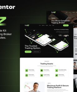 Tradiz – Trading Broker & Investment Elementor Template Kit