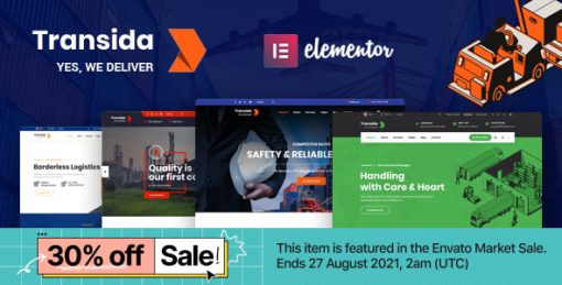 Transida - Logistics WordPress Theme