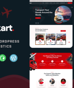 Tranzkart - Transportation WordPress Theme for Logistics