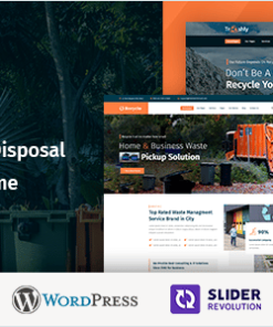 Trashly - Waste Pickup & Disposal Services WordPress Theme