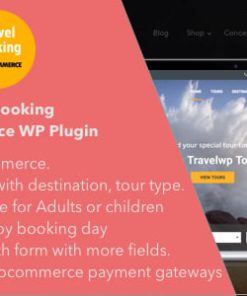 Travel Booking - Travel Booking WooCommerce WordPress Plugin