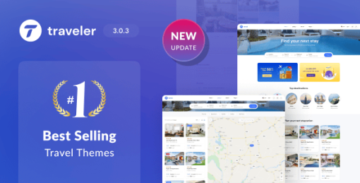 Travel Booking WordPress Theme