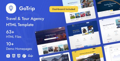 Travel & Tour Agency HTML Template