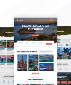 Travele – Travel & Tour Agency Elementor Template Kit