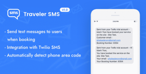 Traveler SMS (Add-on)