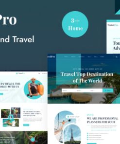 TravelPro - Adventure Tours and Travel Figma Template