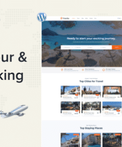 Travlio - Travel Booking WordPress Theme