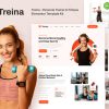 Treina – Personal Trainer & Fitness Elementor Template Kit