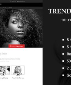 Trend Salon - Barbershop HTML Template