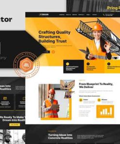 Trigon - Construction Elementor Template Kit