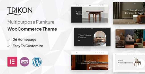 Trikon - Multipurpose Furniture WooCommerce Theme