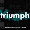 Triumph - Creative Multipurpose One Page HTML Template