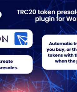 TronICO - TRC20 token presale (ICO & IDO) plugin for WordPress