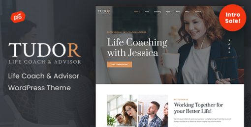 Tudor - Life Coach & Advisor WordPress Theme