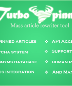 Turbo Spinner: Article Rewriter