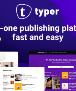 Typer - Amazing Blog and Multi Author Publishing Theme