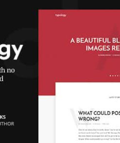 Typology - Minimalist WordPress Blog & Text Based Theme