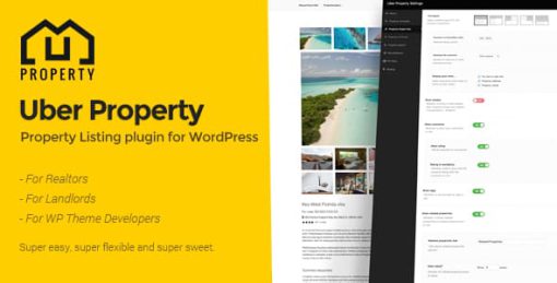 Uber Property - The property listing plugin for WordPress
