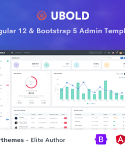 UBold - Angular 12 Admin & Dashboard Template