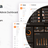 Uena - Restaurant Food Angular Admin Dashboard Template