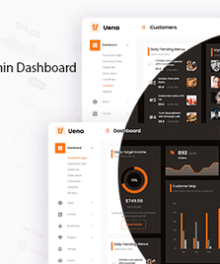 Uena - Restaurant Food Angular Admin Dashboard Template