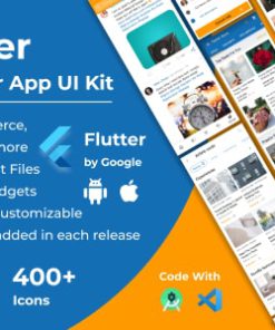 uFlutter - Universal Flutter App UI Kit - Widgets & Template for Multipurpose Flutter Apps