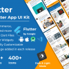 uFlutter - Universal Flutter UI Kit - Biggest Kit Widgets & Templates Multipurpose Flutter Apps