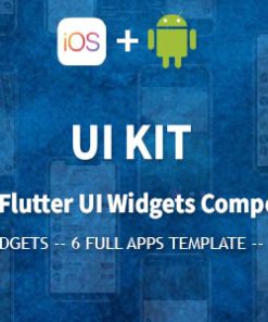 UI KIT - The Biggest Flutter UI Widgets Components Pack