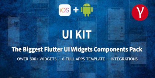 UI KIT - The Biggest Flutter UI Widgets Components Pack
